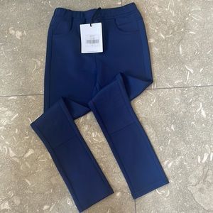 Deux Par Deux Moto Pants Navy New with Tags Girl 10